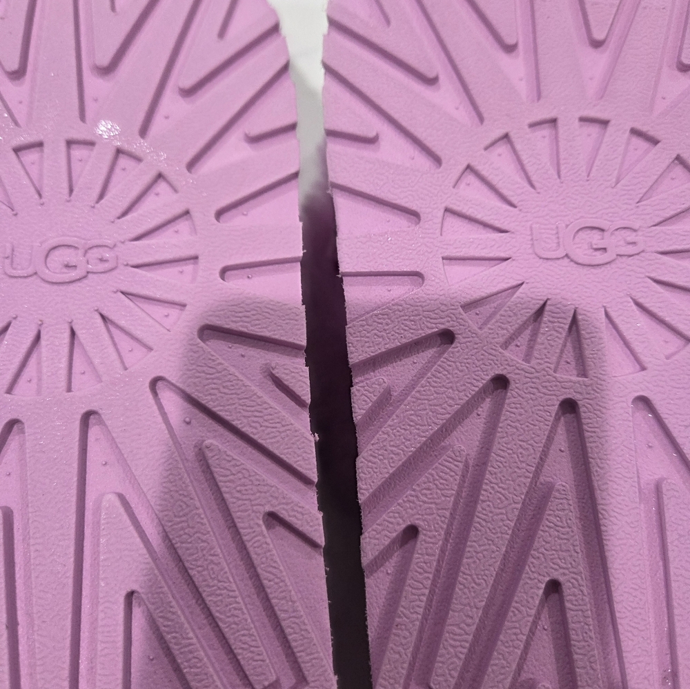 UGG Disco Knot Genuine Shearling Slide,  Wildflower US SZ 10 - Picture 9 of 9